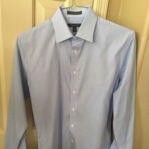Nordstrom rack blue/white dress shirt trim 15x3233